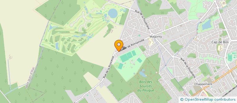 localisation de l'entreprise ZUITRE  PESSAC