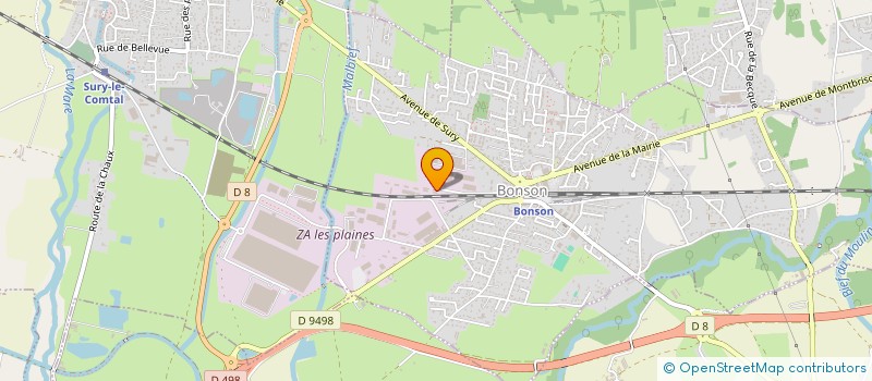 localisation de l'entreprise ZUKI CENTER  UNIAS