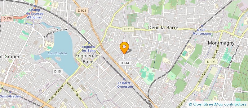 localisation de l'entreprise ZUL  DEUIL-LA-BARRE