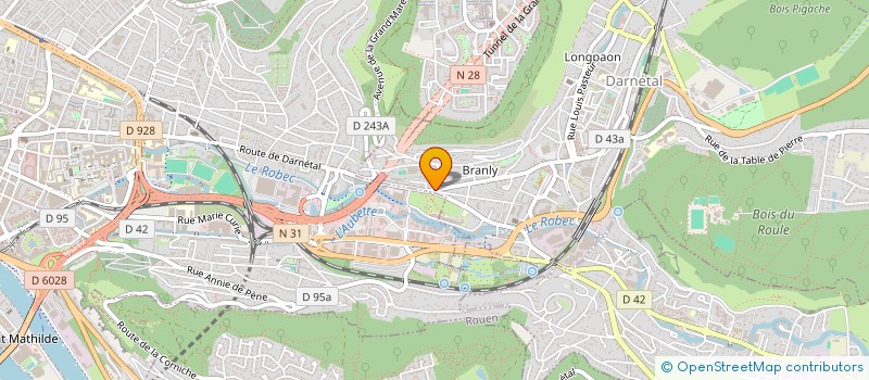 localisation de l'entreprise ZUL'BABU EXPERIENCE  DARNETAL