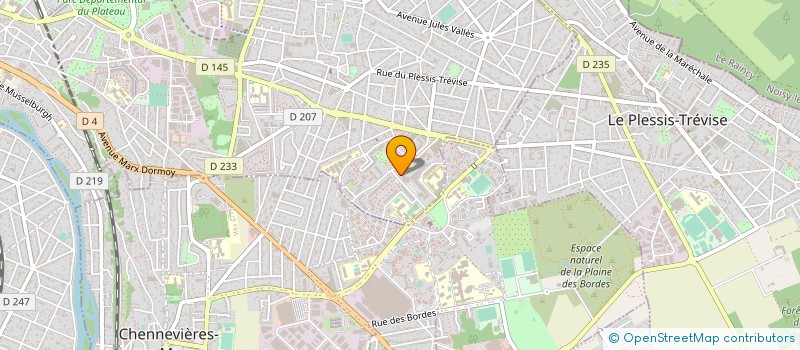 localisation de l'entreprise ZULA TRANSPORT à CHAMPIGNY-SUR-MARNE