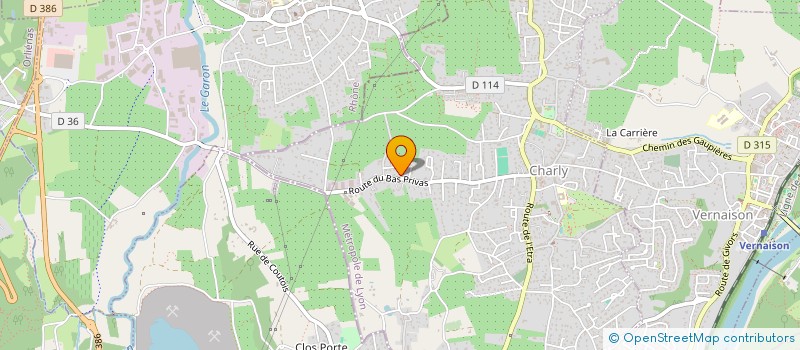 localisation de l'entreprise ZULFICAR  CHARLY