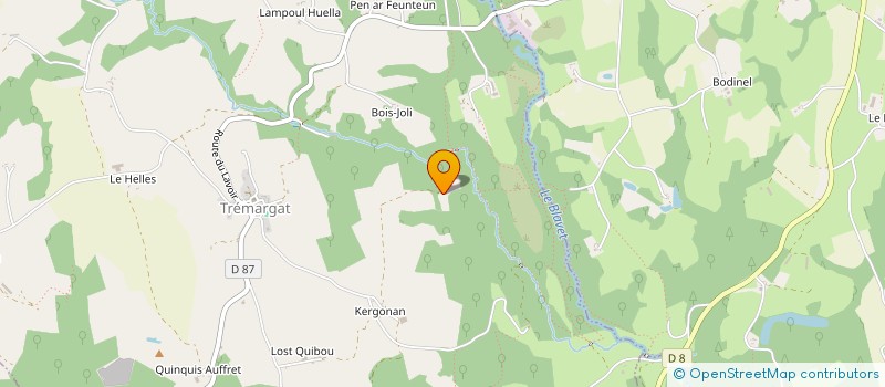 localisation de l'entreprise ZULIADIGOU  TREMARGAT