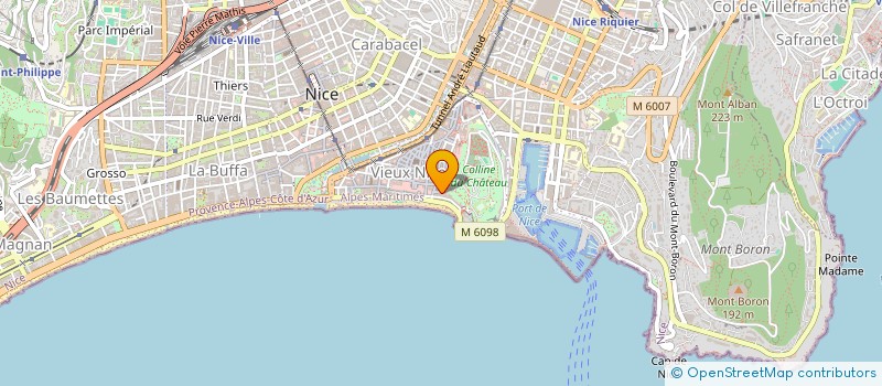 localisation de l'entreprise ZULLA à NICE