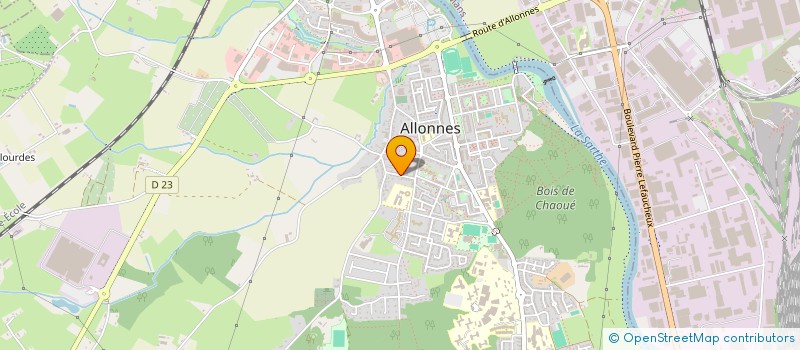 localisation de l'entreprise ZULUS DES FAVELAS  ALLONNES