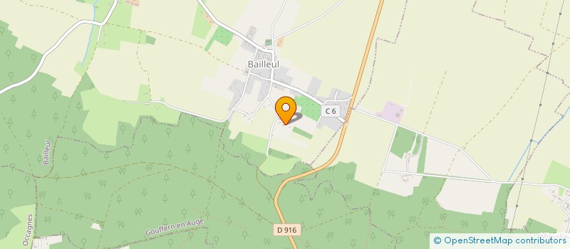 localisation de l'entreprise ZUM'DANCE à BAILLEUL