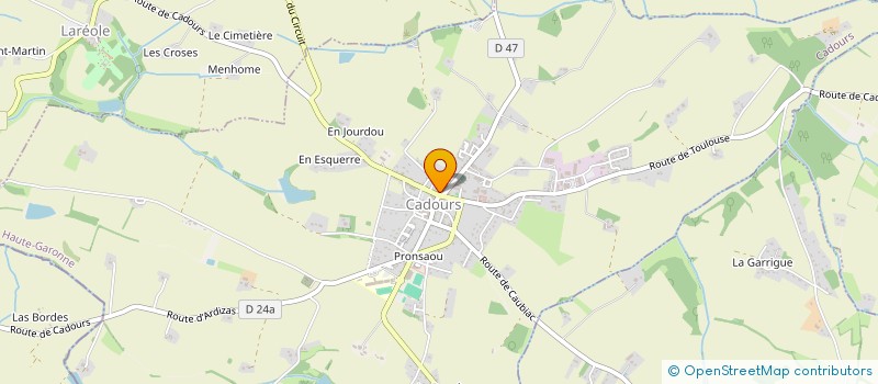 localisation de l'entreprise ZUMB'ANAC  CABANAC-SEGUENVILLE