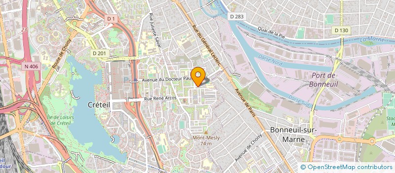 localisation de l'entreprise ZUMBA CRETEIL  CRETEIL