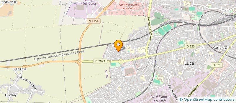 localisation de l'entreprise ZUMBA SMILE 28 à LUCE