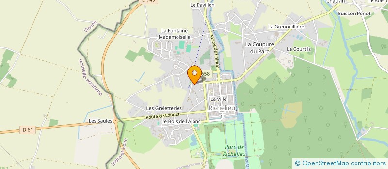 localisation de l'entreprise ZUMBO à RICHELIEU
