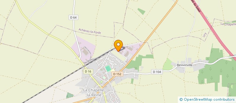localisation de l'entreprise ZUMELEC SARL à LA CHAPELLE-LA-REINE