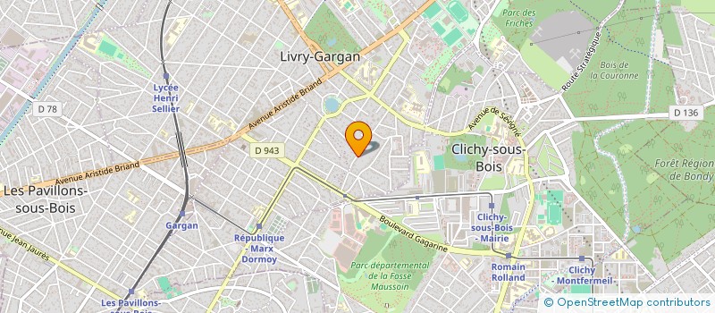 localisation de l'entreprise ZUMI SERVICES à LIVRY-GARGAN