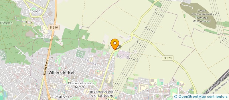 localisation de l'entreprise ZUMM AUTO SERVICES  VILLIERS-LE-BEL