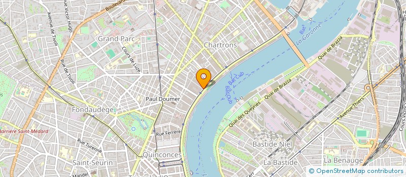 localisation de l'entreprise ZUMOSUR FRANCE à BORDEAUX