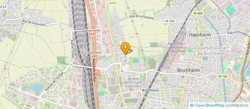 localisation de l'entreprise ZUMUNCI  BISCHHEIM