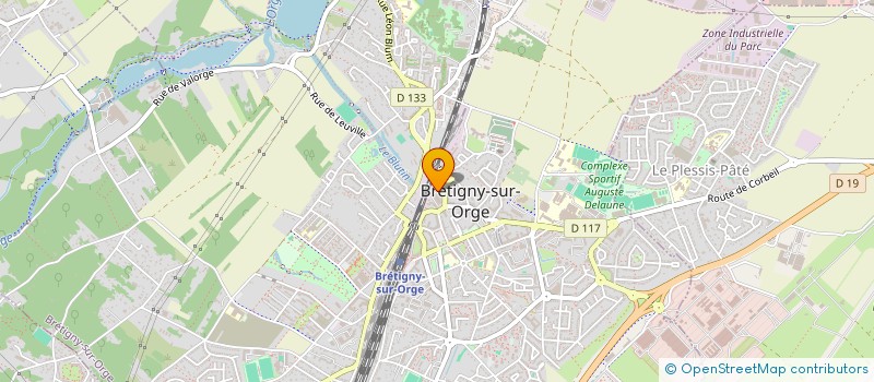 localisation de l'entreprise ZUN BEAUTY à BRETIGNY-SUR-ORGE