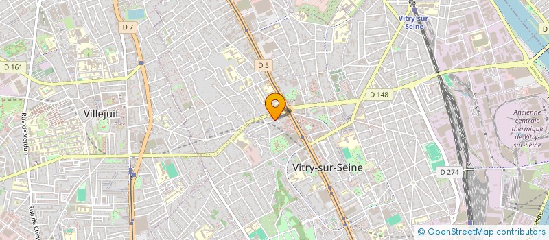 localisation de l'entreprise ZUND FRANCE à VITRY-SUR-SEINE