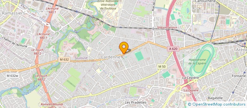 localisation de l'entreprise ZUNINO & RENALIER à TOULOUSE