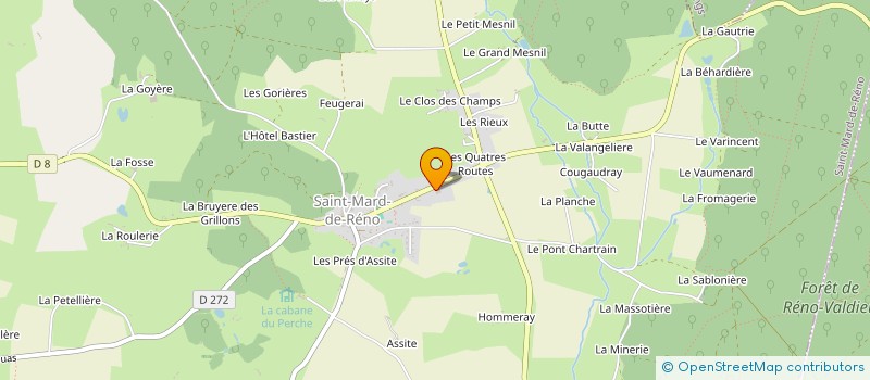 localisation de l'entreprise ZUNINO TP à SAINT-MARD-DE-RENO