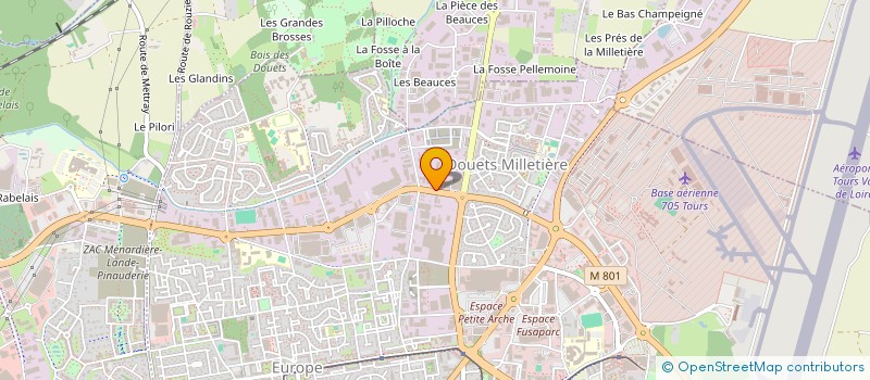 localisation de l'entreprise ZURAX ONE  TOURS