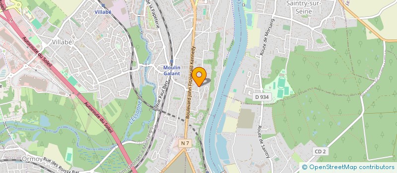 localisation de l'entreprise ZURR à CORBEIL-ESSONNES