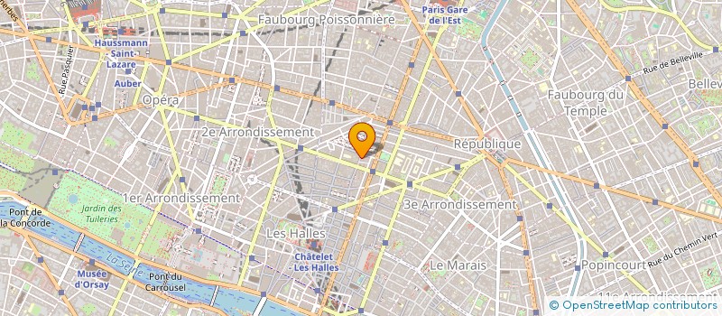 localisation de l'entreprise ZURUT à PARIS