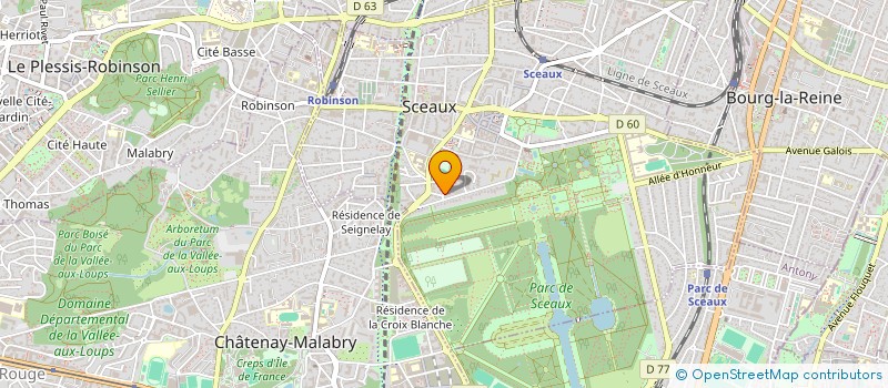 localisation de l'entreprise ZUSAMMEN à SCEAUX