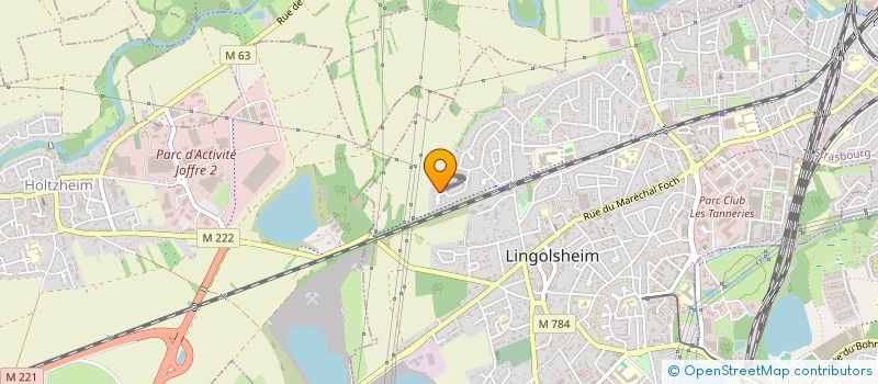 localisation de l'entreprise ZUTZ HOME  LINGOLSHEIM