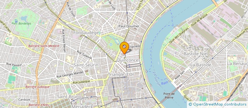 localisation de l'entreprise ZVIPHIDA à BORDEAUX