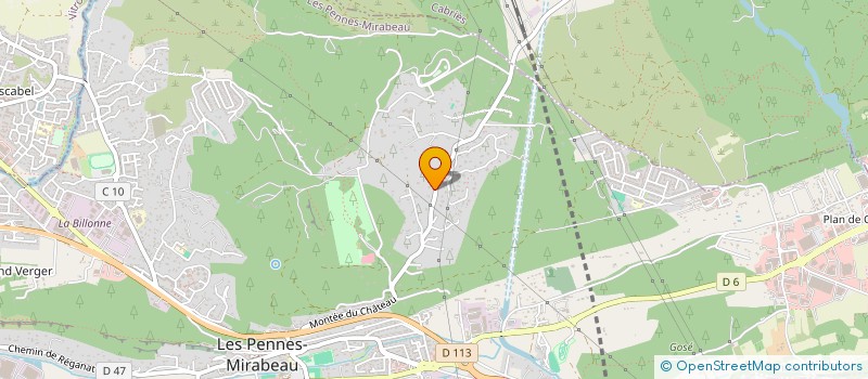 localisation de l'entreprise ZVNR à LES PENNES-MIRABEAU