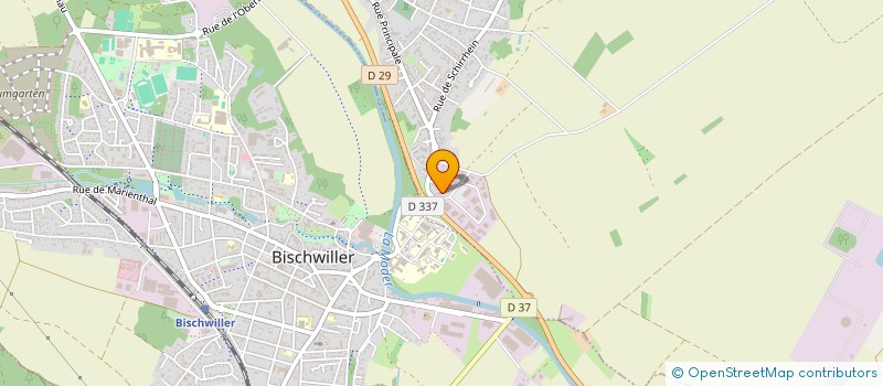 localisation de l'entreprise ZW BEAUTE à OBERHOFFEN-SUR-MODER