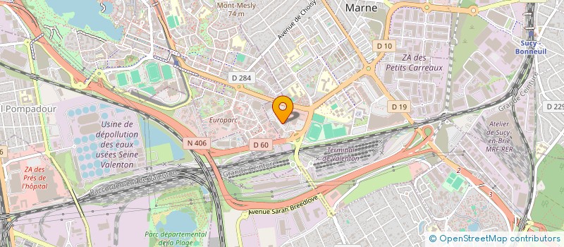 localisation de l'entreprise ZW COMPAGNY  BONNEUIL-SUR-MARNE