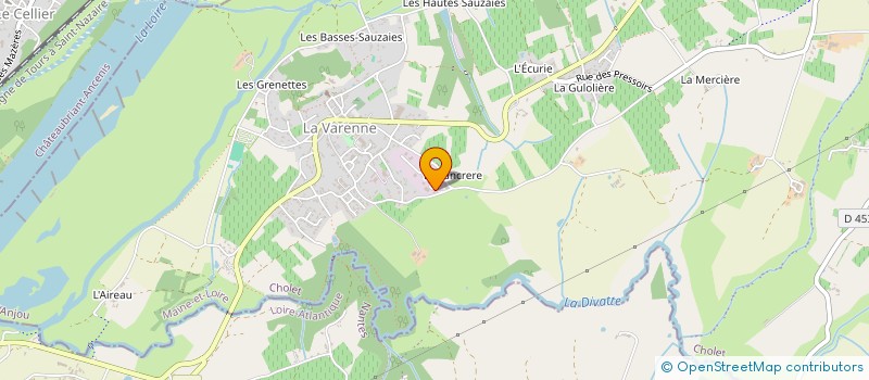 localisation de l'entreprise ZW FRANCE  OREE-D'ANJOU