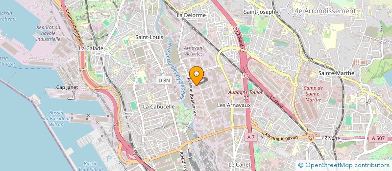 localisation de l'entreprise ZWINE à MARSEILLE