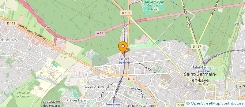 localisation de l'entreprise ZWINWOOD  SAINT-GERMAIN-EN-LAYE