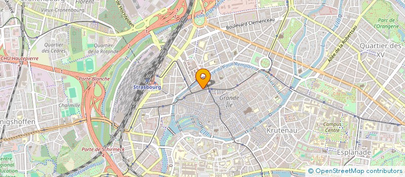localisation de l'entreprise ZWZ à STRASBOURG