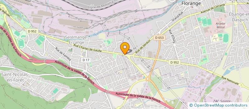 localisation de l'entreprise ZX AUDUN  AUDUN-LE-TICHE