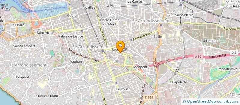 localisation de l'entreprise ZY  MARSEILLE