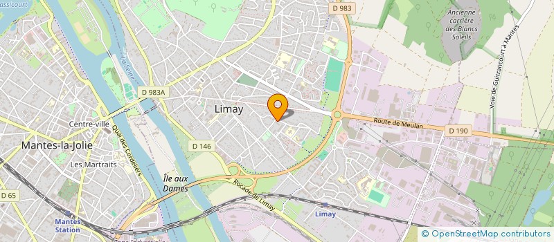 localisation de l'entreprise ZY-SERVICES à LIMAY