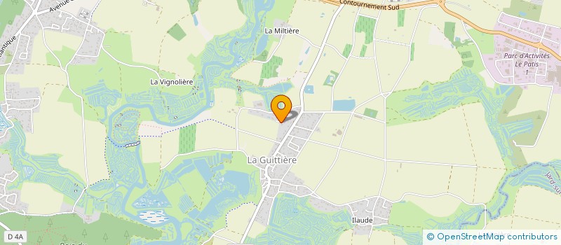 localisation de l'entreprise ZYDEOS à TALMONT-SAINT-HILAIRE