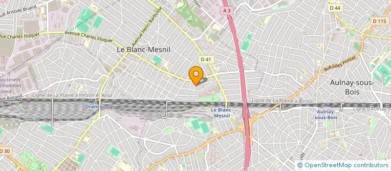 localisation de l'entreprise ZYG à LE BLANC-MESNIL