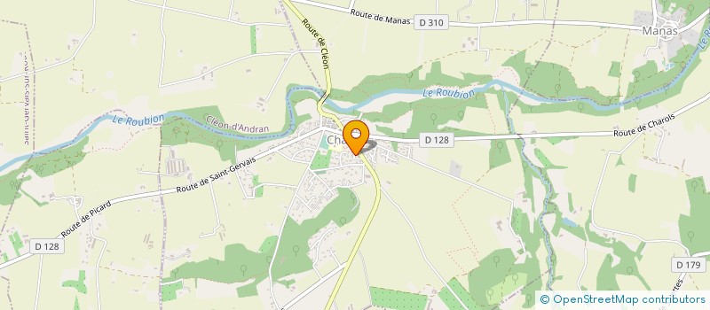 localisation de l'entreprise ZYGENE à CHAROLS