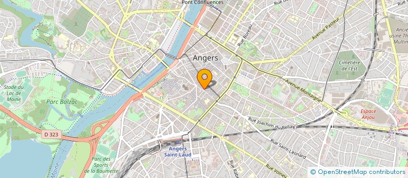 localisation de l'entreprise ZYGGY ZAG à ANGERS