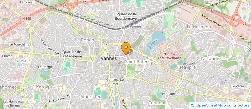 localisation de l'entreprise ZYGO COMEDIE à VANNES