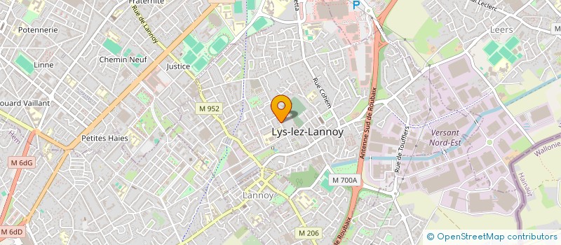 localisation de l'entreprise ZYGOM'ART THEATRE  LYS-LEZ-LANNOY