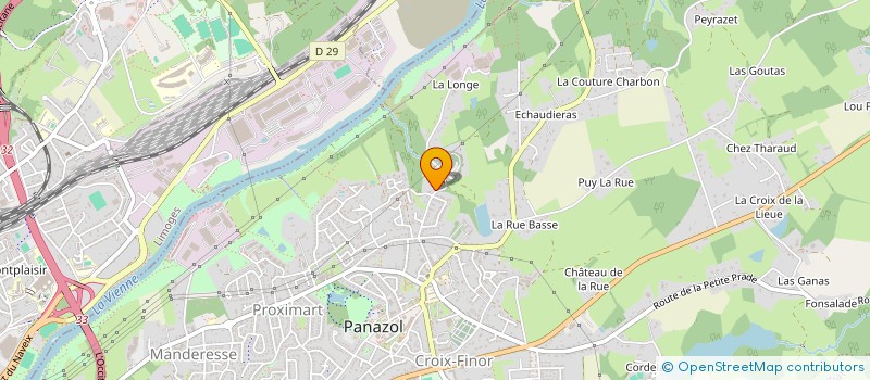 localisation de l'entreprise ZYGOMA à PANAZOL