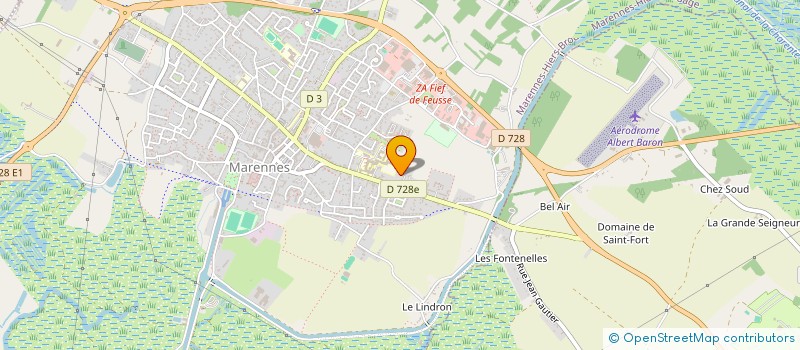 localisation de l'entreprise ZYGOMATIX FAMILY  MARENNES-HIERS-BROUAGE