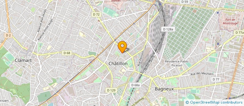 localisation de l'entreprise ZYGOTE à CHATILLON