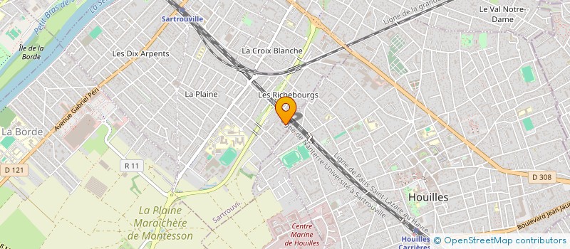 localisation de l'entreprise ZYLS CONSULTING à SARTROUVILLE