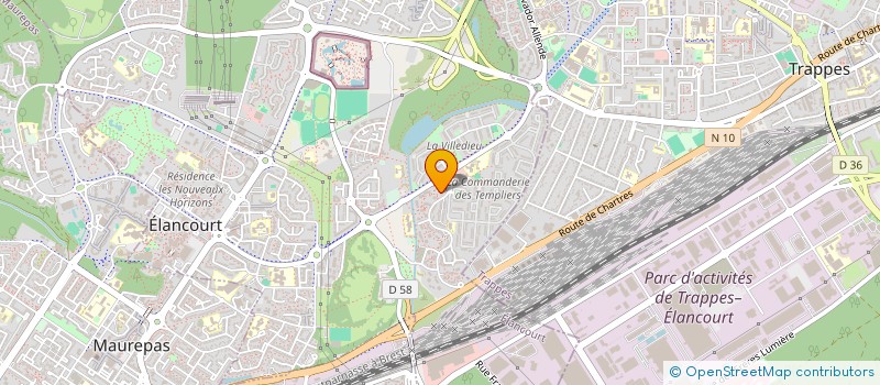 localisation de l'entreprise ZYM BATIMENT ET SERVICES  ELANCOURT